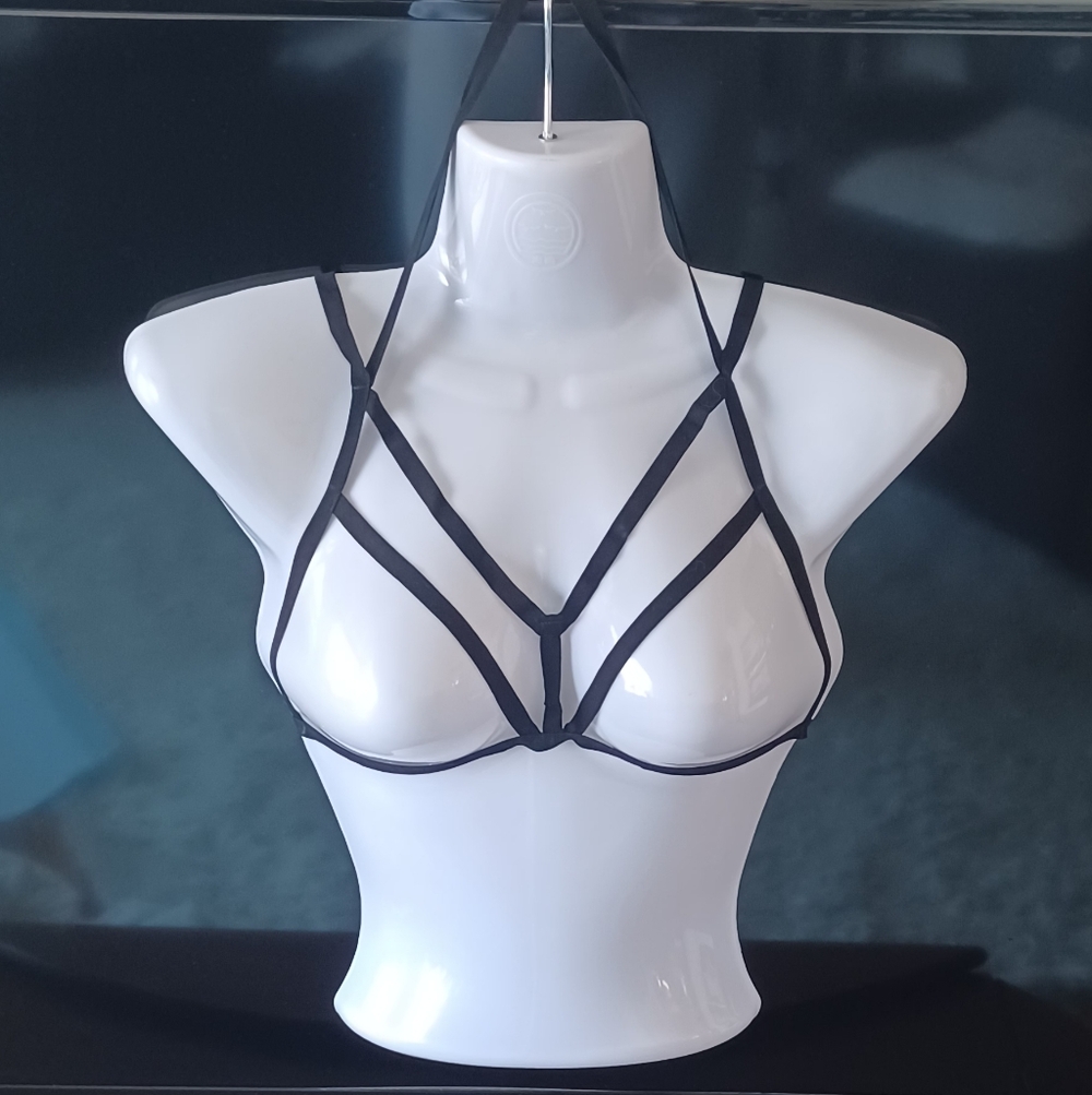Black Strappy Bralette